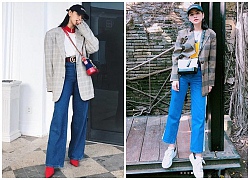 Không còn nghi ngờ gì nữa, blazer kẻ caro chính là item được lòng cả sao Việt lẫn sao Hàn