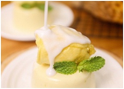 Làm pudding sầu riêng thơm lừng, béo ngậy ăn là mê