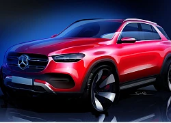 Mercedes-Benz GLE 2019 bất ngờ lộ ảnh thực tế biến ảnh phác thảo chính hãng trở nên... vô dụng