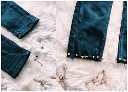 Minh Hằng hướng dẫn cách tái chế cho chiếc quần jeans cũ