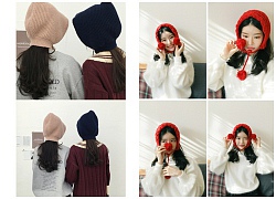 Mũ nồi sắp hết thời rồi, Self-tie knit hat mới là chiếc mũ hot nhất mùa thu đông này bạn nhé!