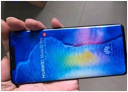 Nguyên mẫu của Huawei Mate 20 Pro xuất hiện với kiểu dáng rất đẹp, viền màn hình siêu mỏng