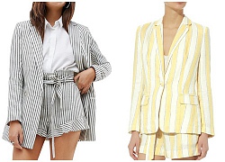 Phối bộ suit ngắn cho nàng công sở hiện đại