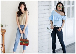 Quần jeans và Giày cao gót bộ đôi giúp mọi nàng công sở trông bắt mắt tới bất ngờ