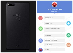 Razer Phone 2 lộ diện trên AnTuTu: Chip Snapdragon 845, RAM 8GB, bộ nhớ trong 512GB