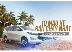 10 mẫu ôtô bán chạy nhất tháng 8 - 'ông lớn' Toyota trở lại