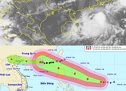 Bão số 5 đổi hướng, tăng tốc hướng vào đất liền