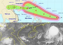 Bão số 5 khả năng hướng vào các tỉnh Quảng Ninh - Nam Định