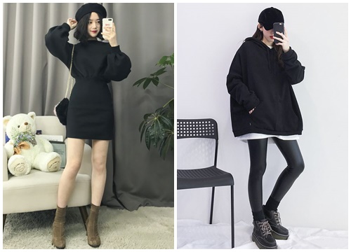 'Black on black' công thức chung của mọi fashionista