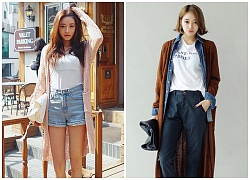 Bỏ túi 4 cách mix đồ chinh phục cardigan dáng dài thời thượng