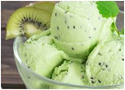 Cách làm kem kiwi mát lạnh