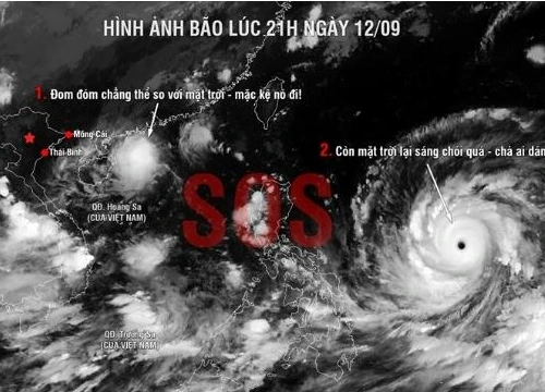 Cư dân mạng mách cách tránh siêu bão Mangkhut cực độc