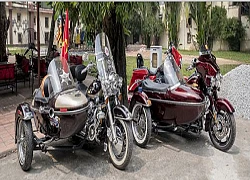 Dàn mô tô Harley-Davidson hoành tráng đi đón cúp Ngoại hạng Anh