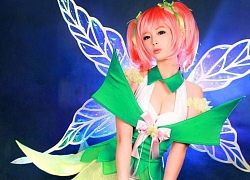 Doremi cực quyến rũ với cosplay 'tiên hoa' trong New Flight