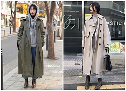 Làm mới phong cách mùa đông cùng áo Trench Coat