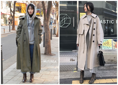 Làm mới phong cách mùa đông cùng áo Trench Coat