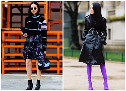 Mách nàng cách phối đồ màu tím chất như fashionista