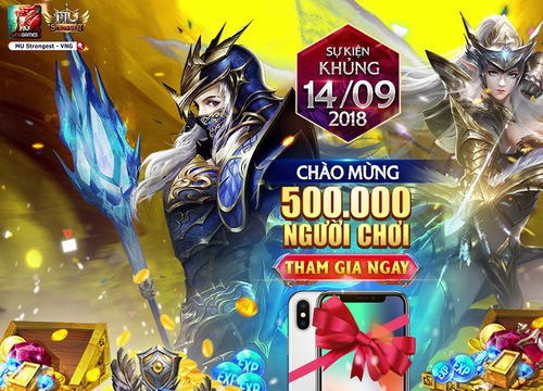 MU Strongest tung sự kiện hot nhất làng game Việt vào ngày 14/9