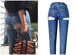 Những chiếc quần jeans "hư hỏng"