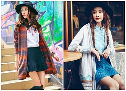 Những kiểu Cardigan len dáng dài quá hoàn hảo khiến phái đẹp mê mẩn