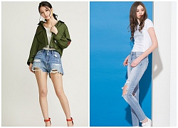 Những món đồ thời trang jeans luôn đồng hành cùng cô nàng sành mốt