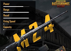 PUBG Mobile: Thông tin cần biết về M24, khẩu sniper mới ra khỏi "thính"