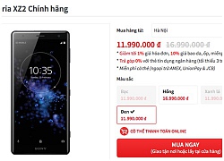 Ra mắt chưa đầy 5 tháng nhưng Xperia XZ2 đã mất giá 8 triệu, chỉ còn gần 12 triệu đồng