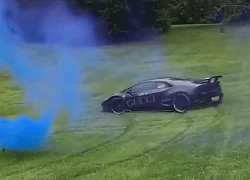 Siêu xe Lamborghini Huracan độ "khủng" được chủ nhân đem ra đồi cỏ để drift cho vui