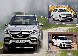 So tài SUV sang: Mercedes-Benz GLE 2019 đối mặt Audi Q7, BMW X5