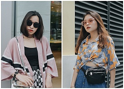 Street style 2 miền: Công thức "hot" nhất được các bạn trẻ thi nhau diện chính là crop top + chân váy ngắn