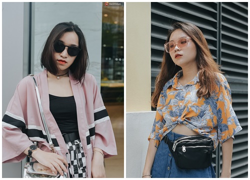 Street style 2 miền: Công thức "hot" nhất được các bạn trẻ thi nhau diện chính là crop top + chân váy ngắn