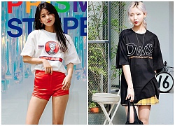 Street style Hàn toàn trung thành với áo freesize nhưng lại cực kì thời trang