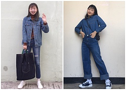 Thích diện denim jacket và jeans, tại sao bạn không thử kết hợp chúng với nhau?