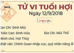 Tử vi thứ 4 ngày 12/9/2018 của 12 con giáp: Tý xui xẻo, Thân hạnh phúc