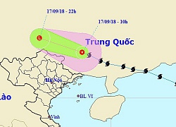 Bão số 6 đã suy yếu thành áp thấp nhiệt đới trên đất liền Trung Quốc