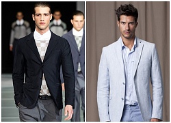 Biến hóa với áo khoác blazer cho chàng trong một tuần làm việc