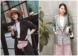 Blazer kẻ - chiếc áo cứ thu đến lại gây sốt và tủ đồ của các nàng sao có thể trọn vẹn nếu thiếu đi thiết kế này