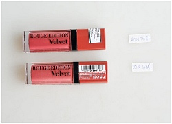 Cách nhận biết son Bourjois Paris Rouge Edition Velvet chính hãng