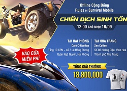 Chiến binh ROS Mobile hãy sẵn sàng rinh quà khi tham gia "Chiến Dịch Sinh Tồn" tại Nha Trang, Hải Phòng ngày 16/09