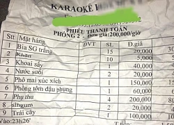 Chồng về nhà say mèm, vợ ở cữ hoang mang phát hiện "chi phí lạ" trong hoá đơn karaoke