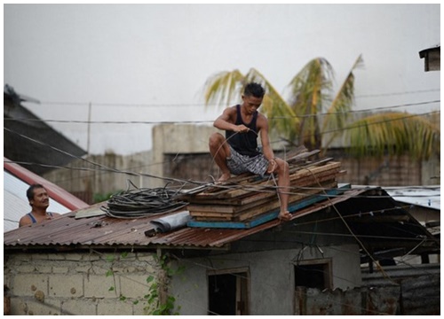 Chùm ảnh: Philippines "gồng mình" chuẩn bị ứng phó siêu bão Mangkhut