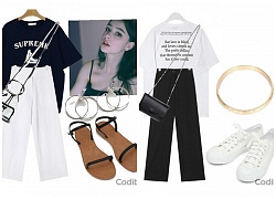 Công thức "Black and White" cho mọi cô nàng để tạo ra cái nhìn chuẩn girl crush