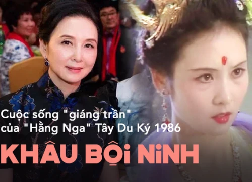 Đóng xong Tây Du Ký, "Hằng Nga" gần như mất liên lạc với đoàn làm phim, hơn 20 năm sau, cuộc sống của bà khiến ai cũng ngỡ ngàng