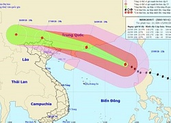 Dự báo thời tiết 16.9: Bão số 6 Mangkhut đe dọa vùng biển Vịnh Bắc Bộ, gây mưa lớn