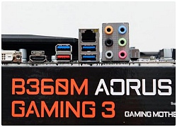 Gigabyte B360M AORUS Gaming 3: Trang bị khá nhiều các món &quot;ăn chơi&quot;