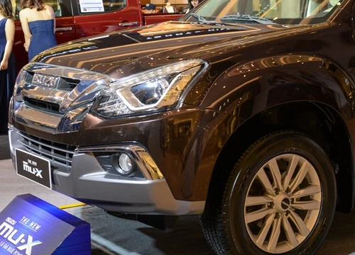 Isuzu mu-X 2018 trở thành SUV 7 chỗ rẻ nhất Việt Nam