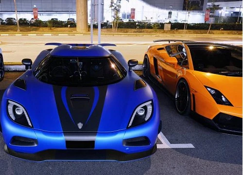 Koenigsegg Agera RS hơn 100 tỷ đồng bất ngờ tái xuất trên đường phố Singapore