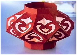 Làm Đèn Lồng Với Nghệ Thuật Origami Ấn Tượng