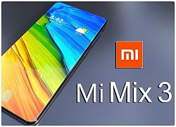 Mặt trước của Xiaomi Mi MIX 3 bị lộ thông qua tấm kính cường lực