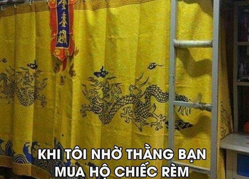 Nhờ đúng 'mọt phim' Diên Hi Công Lược đi mua rèm, anh chàng nhận về toàn 'rồng bay phượng múa'